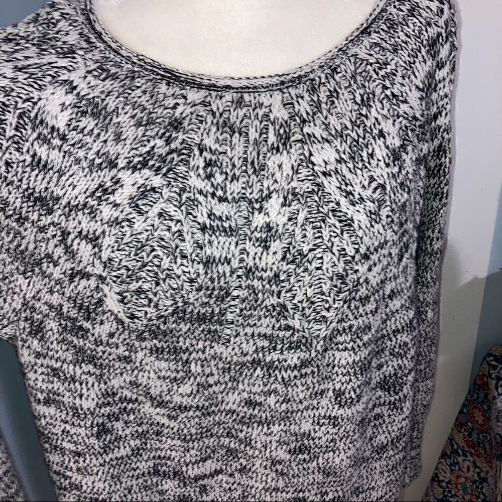 Chaps, Classic Chunky Cable Knit Sweater Pullover Style Boat Neck, Women’s Large - Picture 7 of 9